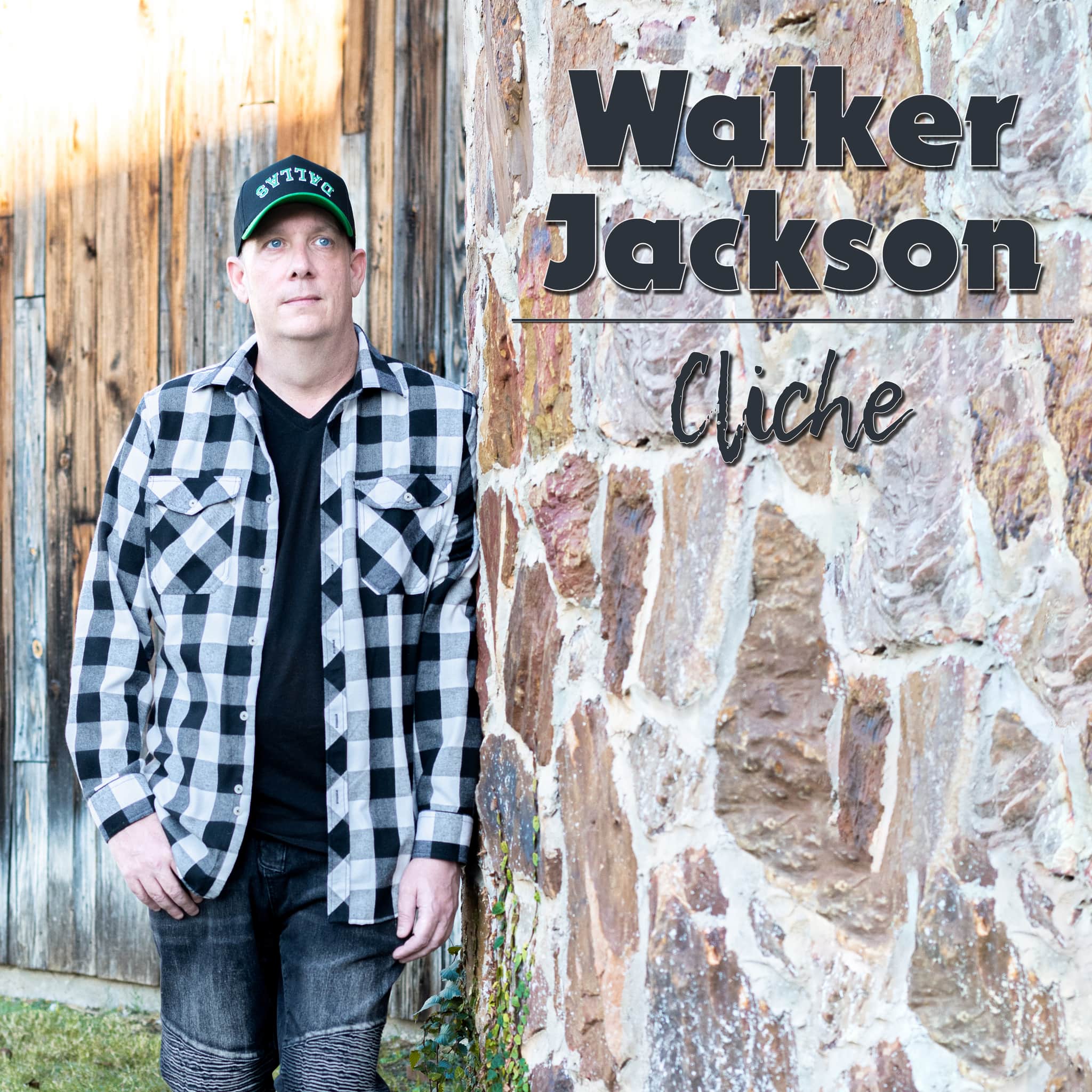 Walker Jackson - Cliche album artwork showcasing the album cover with detailed western imagery