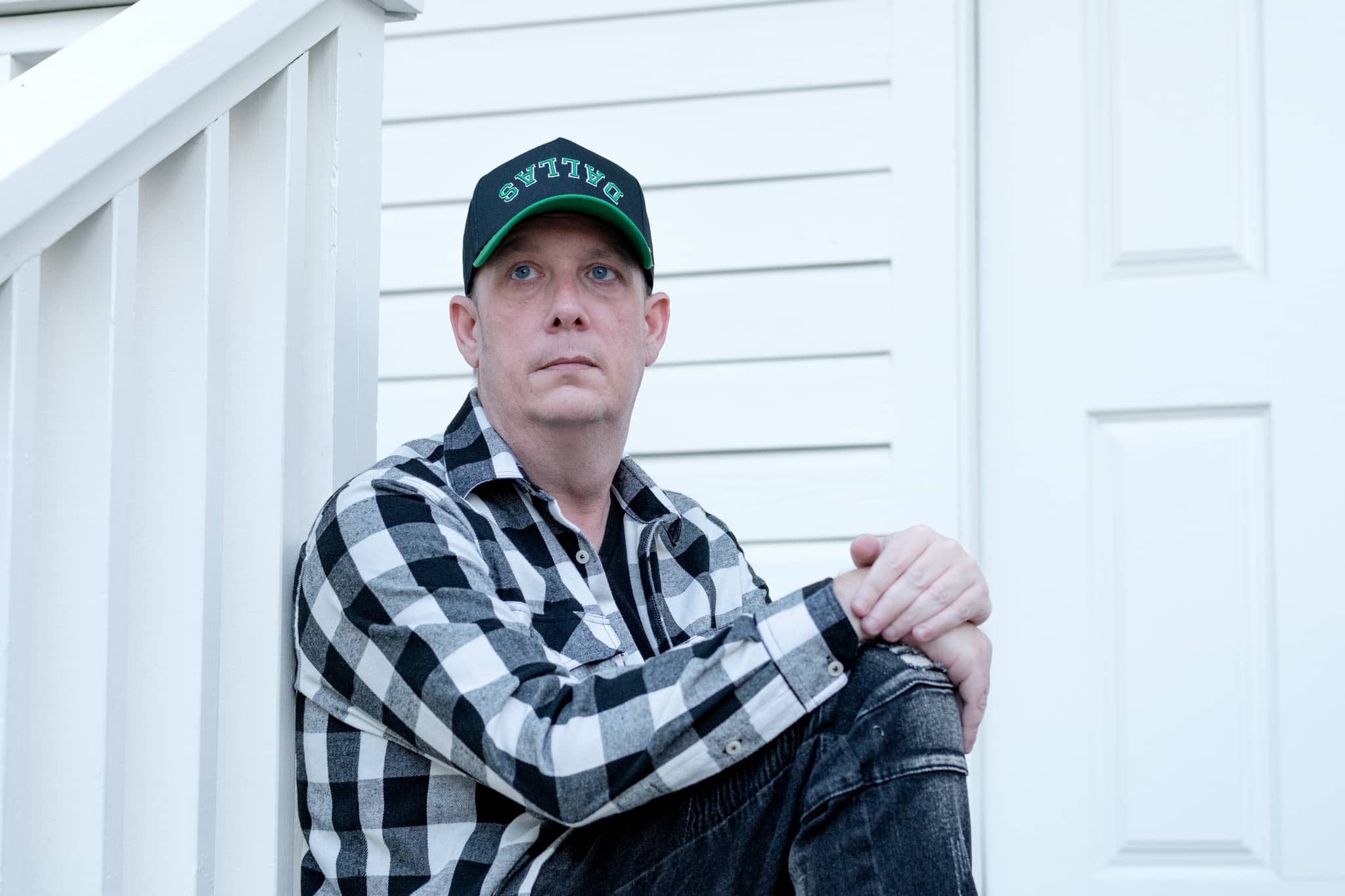 Walker Jackson - Country music artist in horizontal pose showcasing his authentic country style