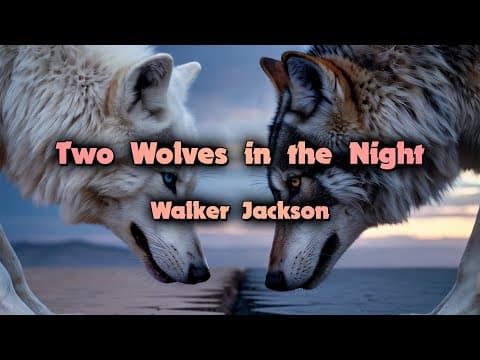 Two Wolves in the Night